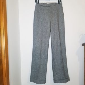 Ralph Lauren Gray Wool Blend Dress Pants.